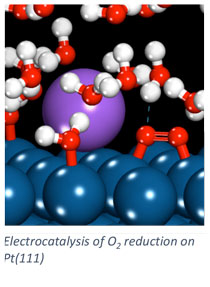 Electrocatalysis of O2 reduction on Pt(111).