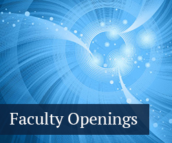 faculty openings