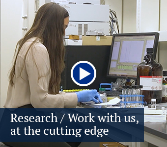 Research - Work with us, at the cutting edge