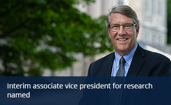 Interim associate vice president for research named