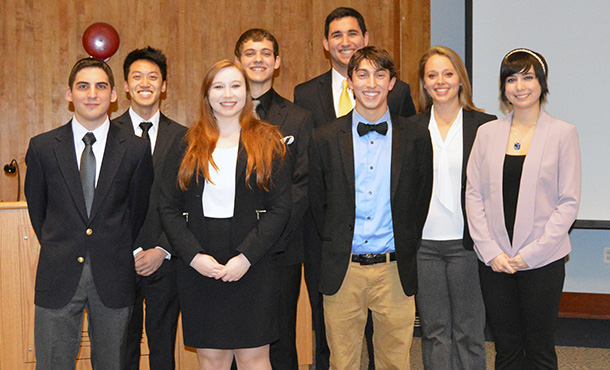 Leonhard Center Speaking Contest Finalists 